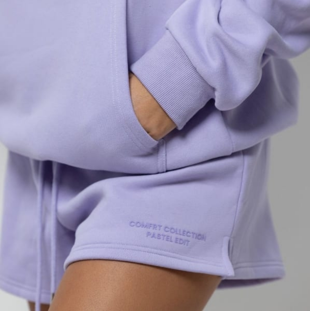 Nip! Comfrt Pastel Shorts Lavender Purple Medium